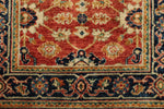 3x8 Rust and Black Turkish Tribal Runner