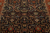 8x10 Navy and Rust Turkish Persian Rug