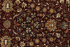 3x7 Burgundy and Ivory Turkish Anatolia Runner
