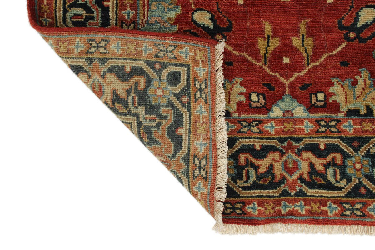 3x8 Red and Black Persian Runner