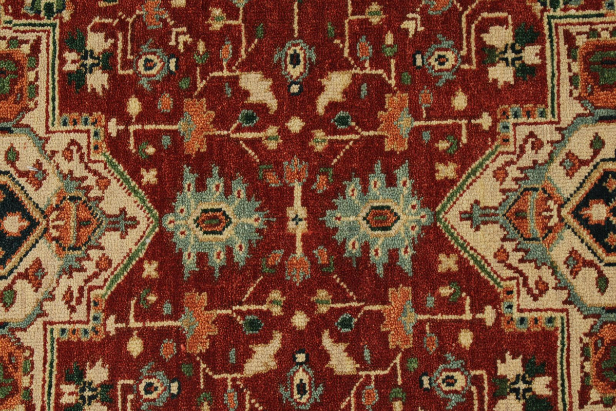 3x8 Rust and Black Turkish Persian Runner