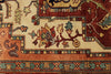 9x12 Ivory and Rust Anatolian Persian Rug