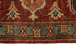 9x12 Ivory and Rust Anatolian Persian Rug