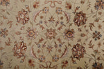 7x10 Ivory and Camel Turkish Tribal Rug