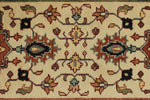 3x12 Ivory and Rust Anatolian Persian Rug