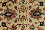 3x12 Ivory and Rust Anatolian Persian Rug