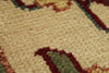 3x12 Ivory and Rust Anatolian Persian Rug
