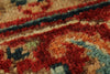 4x6 Black and Burgundy Persian Rug