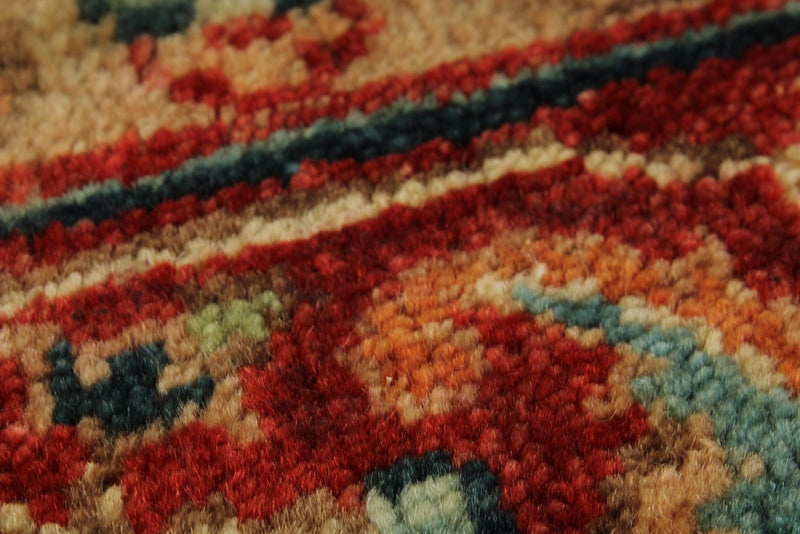 4x6 Black and Burgundy Persian Rug
