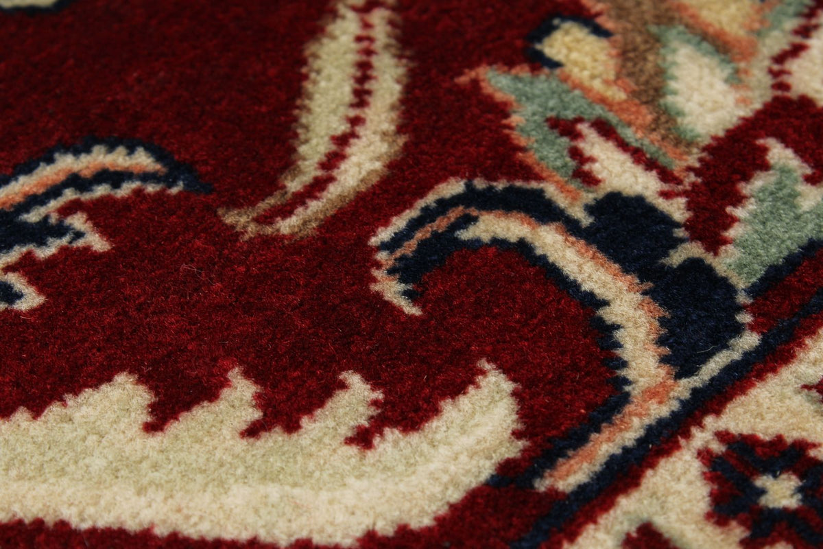6x9 Burgundy and Navy Persian Rug