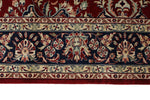 6x9 Burgundy and Navy Persian Rug