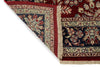 6x9 Burgundy and Navy Persian Rug