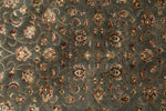 3x10 Gray and Ivory Turkish Tribal Runner