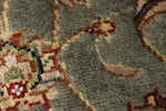 3x10 Gray and Ivory Turkish Tribal Runner