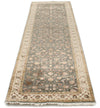 3x10 Gray and Ivory Turkish Tribal Runner