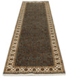 3x10 Gray and Ivory Turkish Tribal Runner