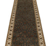 3x10 Gray and Ivory Turkish Tribal Runner