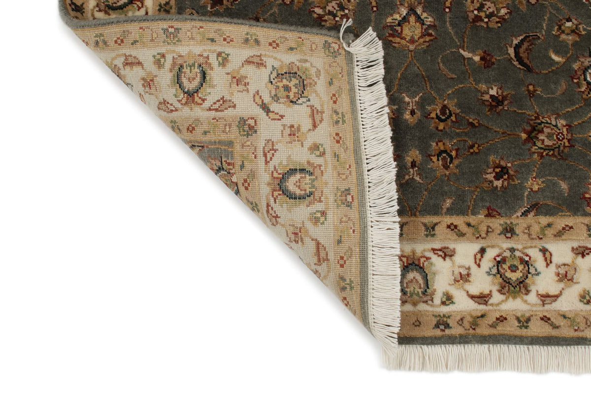 3x10 Gray and Ivory Turkish Tribal Runner