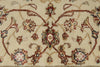 3x6 Ivory and Black Turkish Tribal Runner