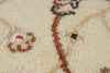 3x6 Ivory and Black Turkish Tribal Runner