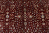 9x12 Burgundy and Black Turkish Anatolia Rug
