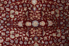 9x12 Burgundy and Black Turkish Anatolia Rug