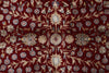 9x12 Burgundy and Black Turkish Anatolia Rug