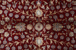 9x12 Burgundy and Black Turkish Anatolia Rug