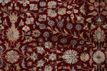 9x12 Burgundy and Black Turkish Anatolia Rug