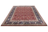 9x12 Burgundy and Black Turkish Anatolia Rug