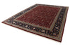 9x12 Burgundy and Black Turkish Anatolia Rug