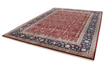 9x12 Burgundy and Black Turkish Anatolia Rug