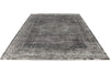 10x13 Gray and Black Turkish Antep Rug