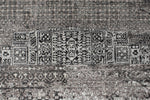 10x13 Gray and Black Turkish Antep Rug