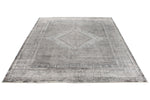 10x13 Gray and Black Turkish Antep Rug