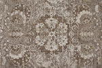 9x13 Beige and Light Brown Turkish Antep Rug