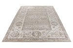 9x13 Beige and Light Brown Turkish Antep Rug