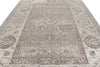 9x13 Beige and Light Brown Turkish Antep Rug