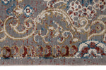 10x13 Gray and Multicolor Turkish Antep Rug