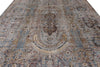 10x13 Gray and Multicolor Turkish Antep Rug