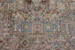 10x13 Gray and Multicolor Turkish Antep Rug