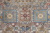 10x13 Gray and Multicolor Turkish Antep Rug