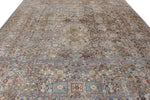 10x13 Gray and Multicolor Turkish Antep Rug