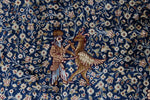 10x13 Blue and Multicolor Turkish Antep Rug