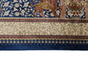 10x13 Blue and Multicolor Turkish Antep Rug