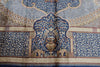 10x13 Blue and Multicolor Turkish Antep Rug