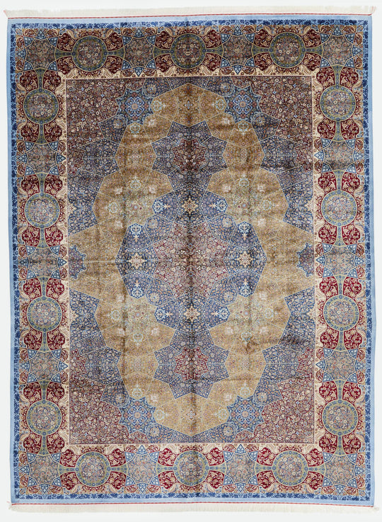 10x13 Multicolor Turkish Antep Rug
