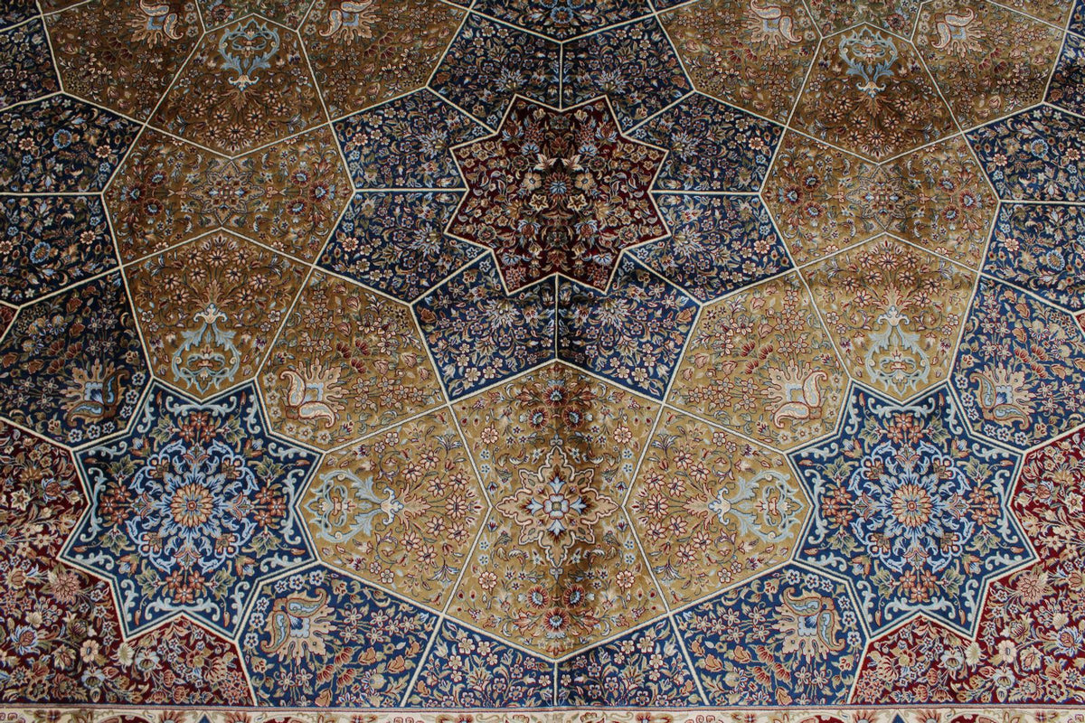 10x13 Multicolor Turkish Antep Rug