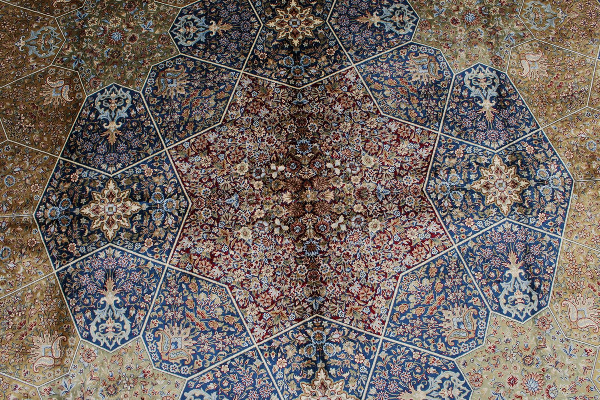 10x13 Multicolor Turkish Antep Rug