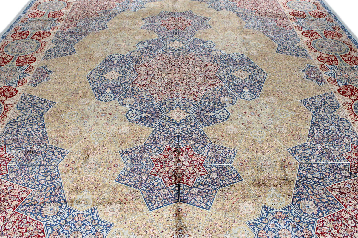 10x13 Multicolor Turkish Antep Rug